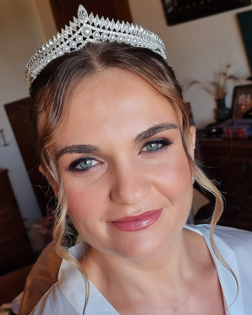 Maquillaje de novia realizado por Beauty Concept J&M en Cádiz